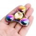 Fidget Spinner - Kovový deluxe - Duhový