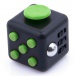 Fidget Cube - antistresová kostka - černá/zelená