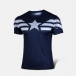 Sportovní tričko - Captain America WINTER SOLDIER - modrá - S
