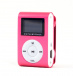 Mini MP3 přehrávač s displejem - růžový