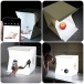 Mini fotobox s LED osvětlením
