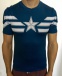 Sportovní tričko - Captain America WINTER SOLDIER - modrá - L