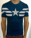 Sportovní tričko - Captain America WINTER SOLDIER - modrá - XL